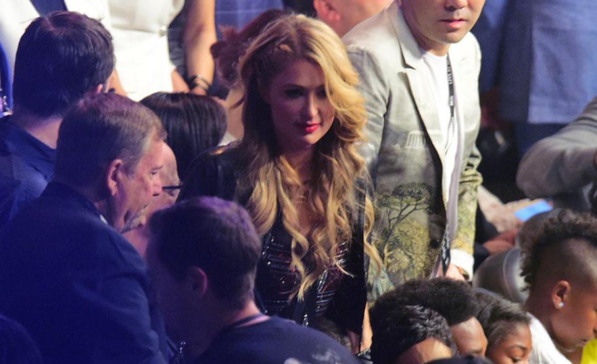 Celebridades en la "pelea del siglo"